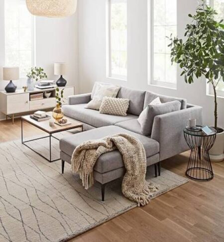 Handmade 3D Edge Collection Super Soft Microfiber Silk Touch Rectangular Rugs, Size 3X5,Feet Color, Shadow;Ivory
