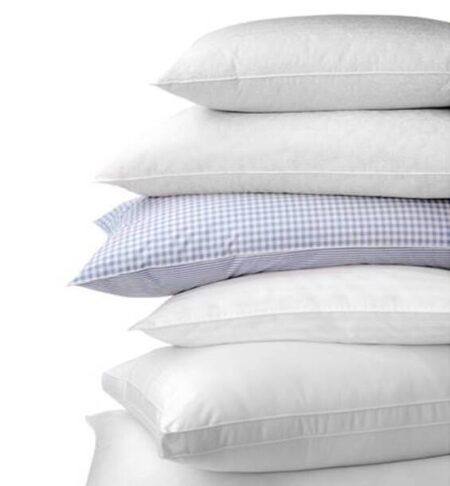 Microfiber Cushion Filler, 16 x 16 Inch, White - (Set of 5) | White Sofa Cushions | 18011-5-16x16