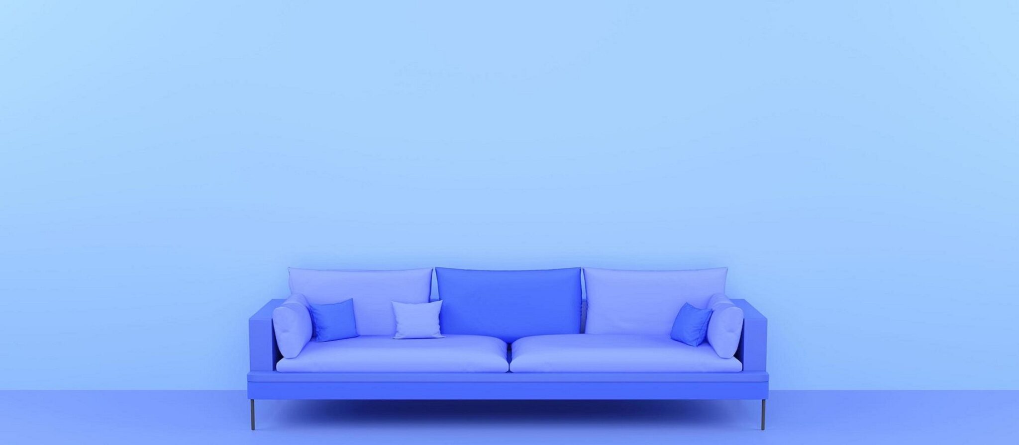 3d-rendering-single-isolated-blue-couch-and-copy-space-for-web-page-presentation-picture-frame-background-and-other-free-photo