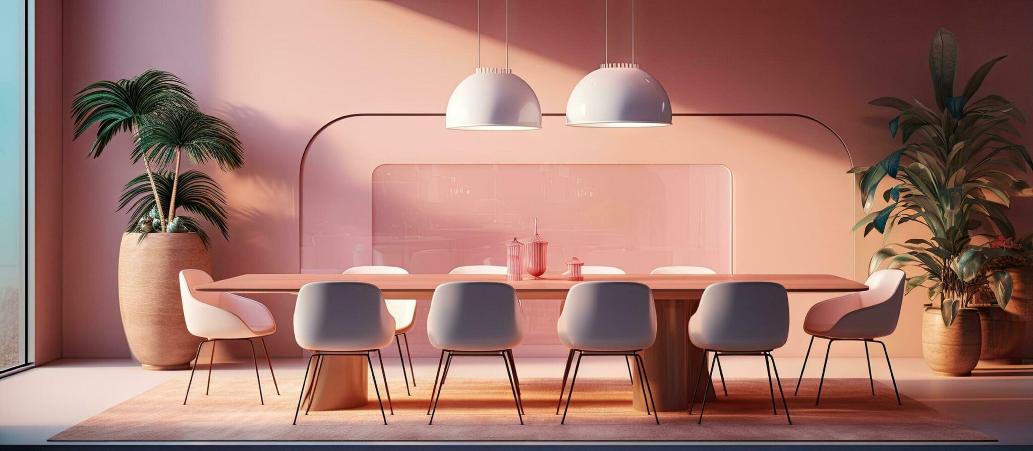 drawing-of-the-indoor-dining-space-free-photo