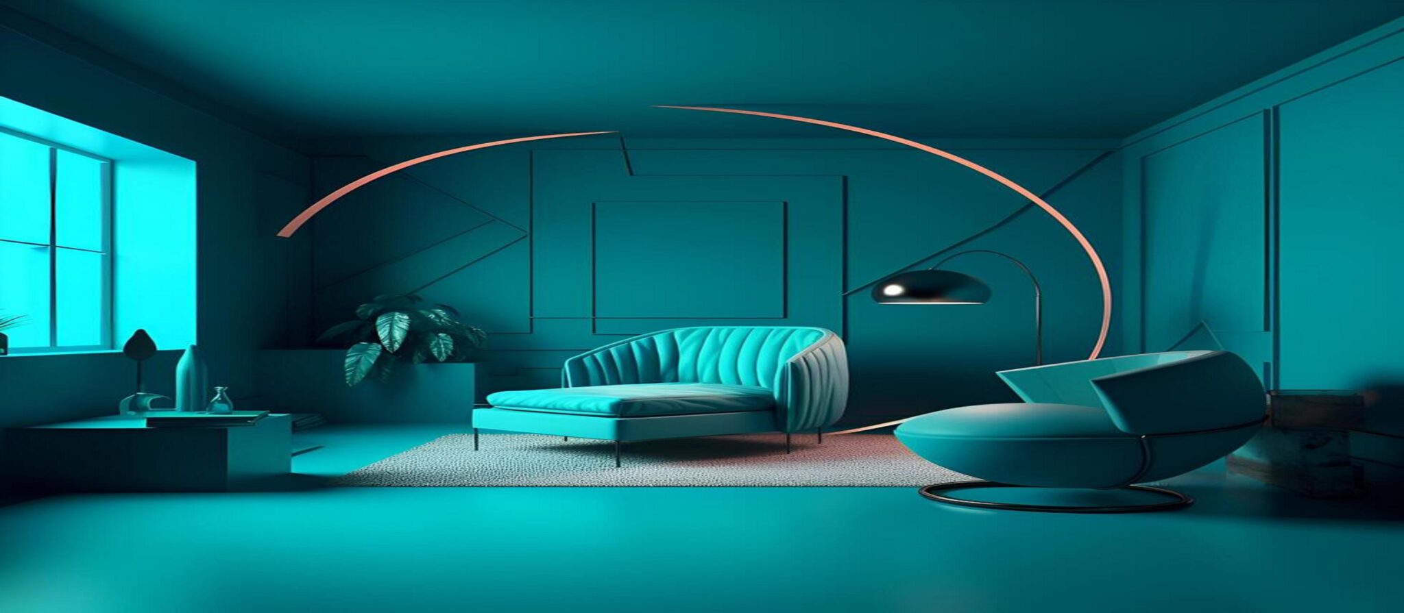 interior-of-modern-living-room-with-blue-walls-free-photo